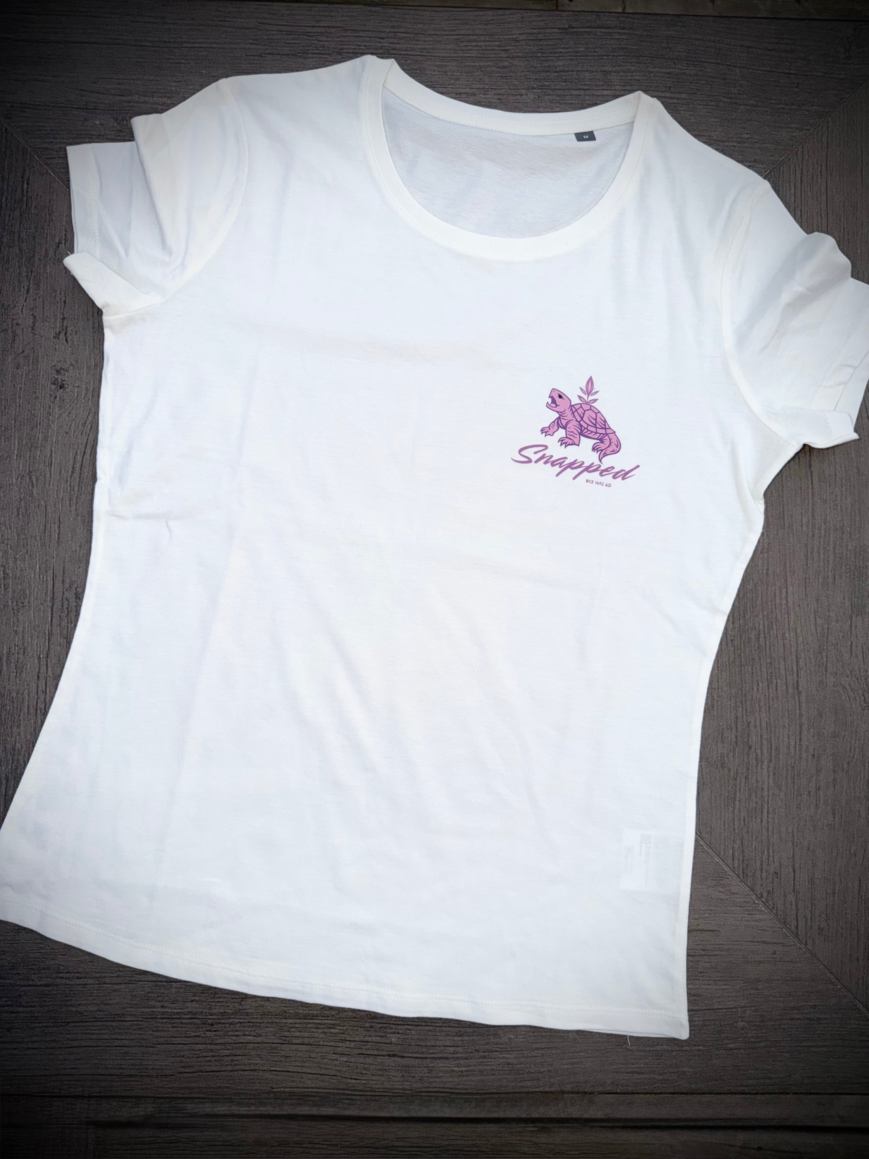 Women’s Cream & Lilac Tee