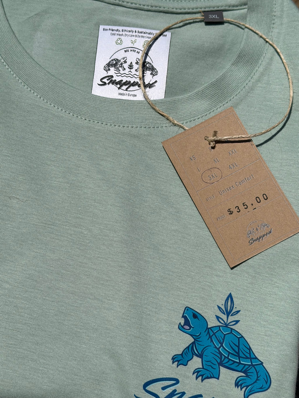 Sage & Teal Light Weight Tee