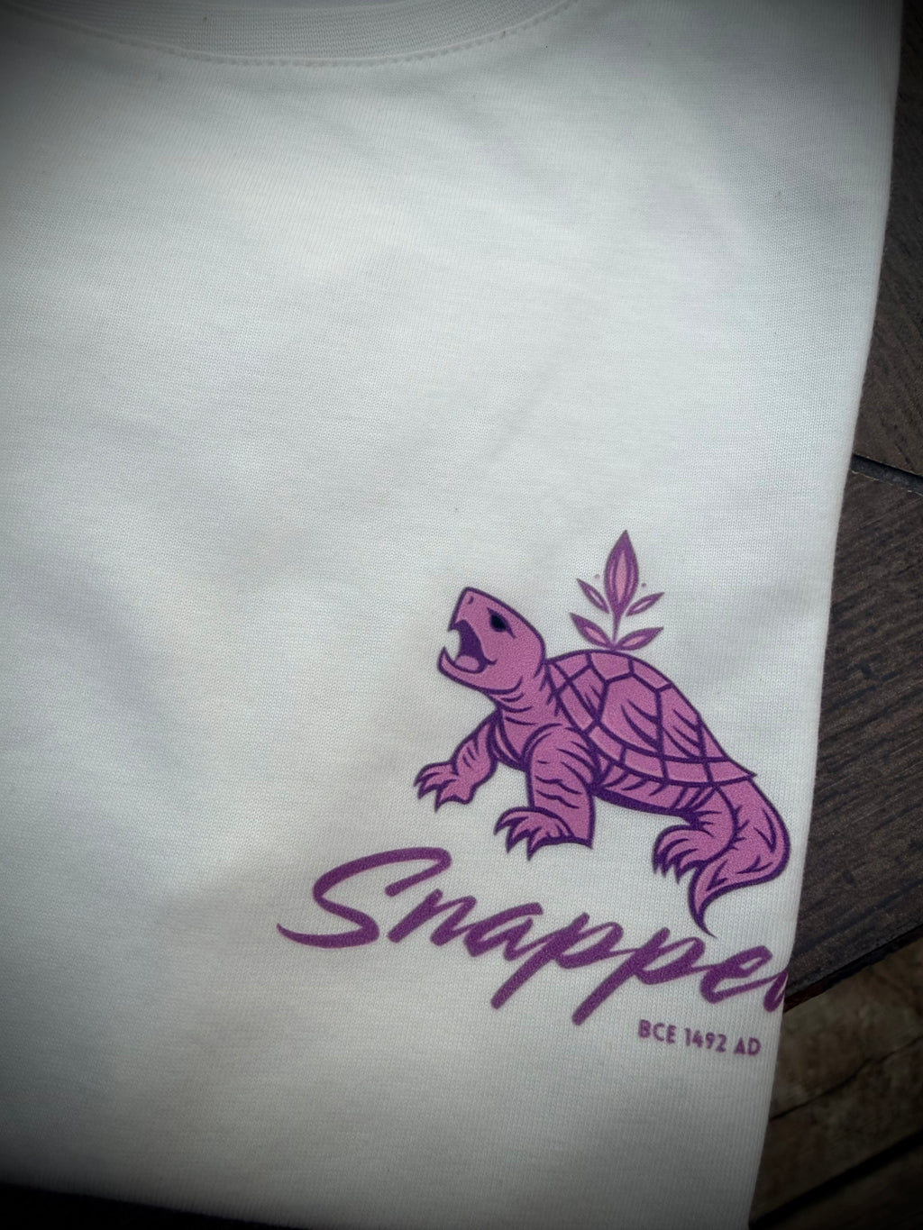Women’s Cream & Lilac Tee