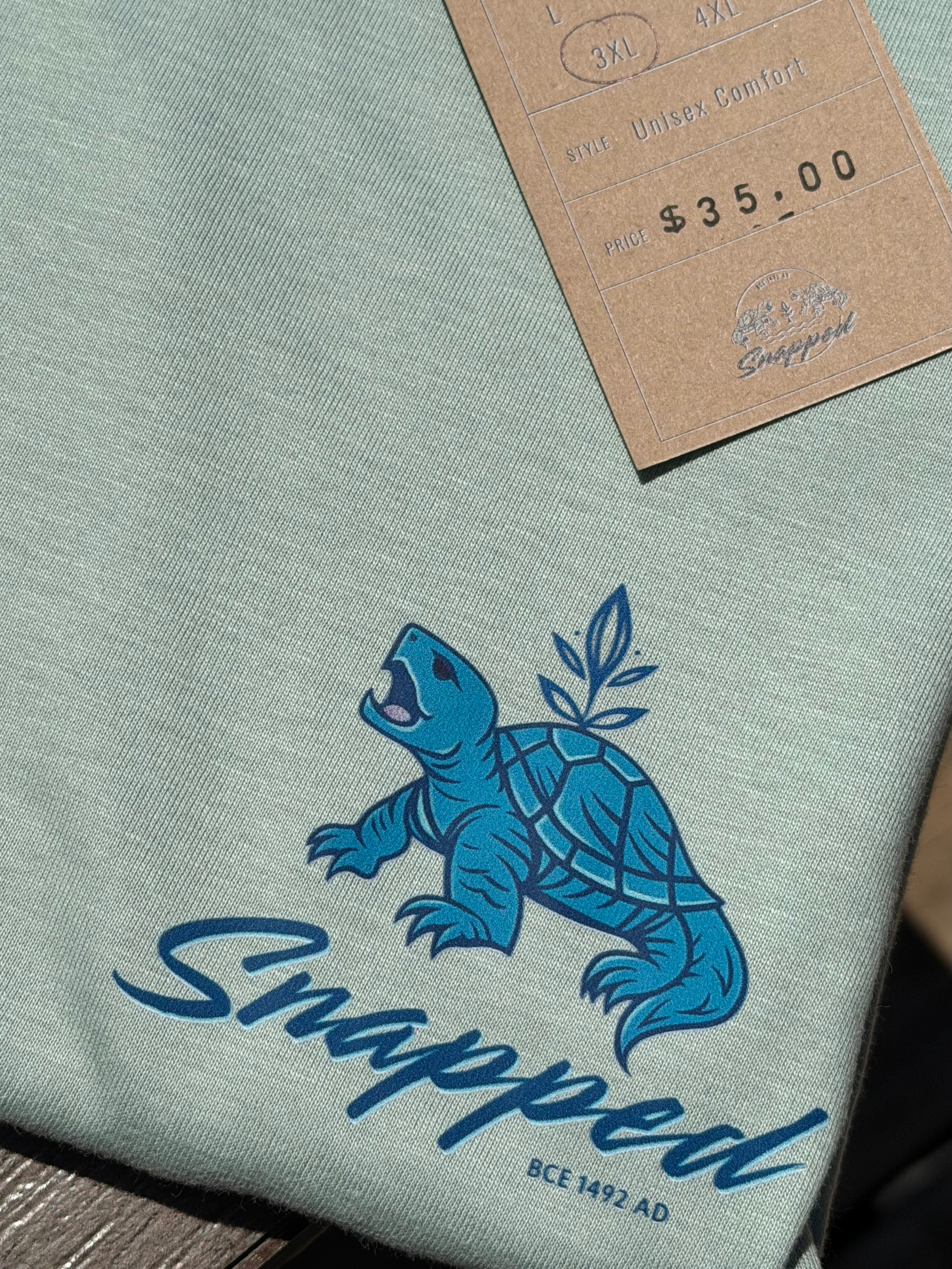 Sage & Teal Light Weight Tee